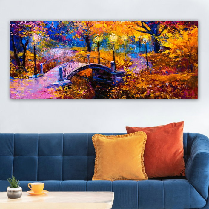 Wallity Lienzo Decorativo Multicolor 50 x 120 cm Wallity Lienzo Decorativo Multicolor 50 x 120 cm